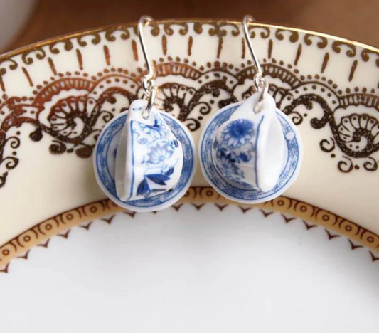 Teacup Earrings